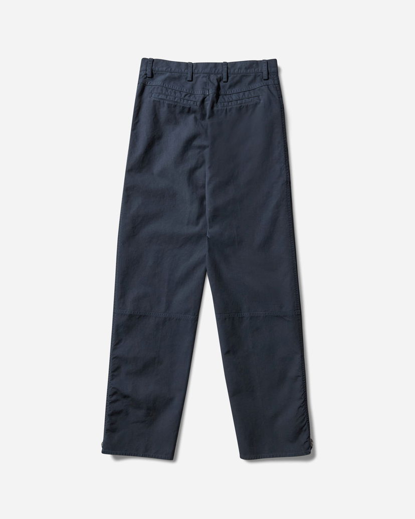 Hlače Dries Van Noten Overdyed Zip Pants Mornarica | 252-020940-2101 509