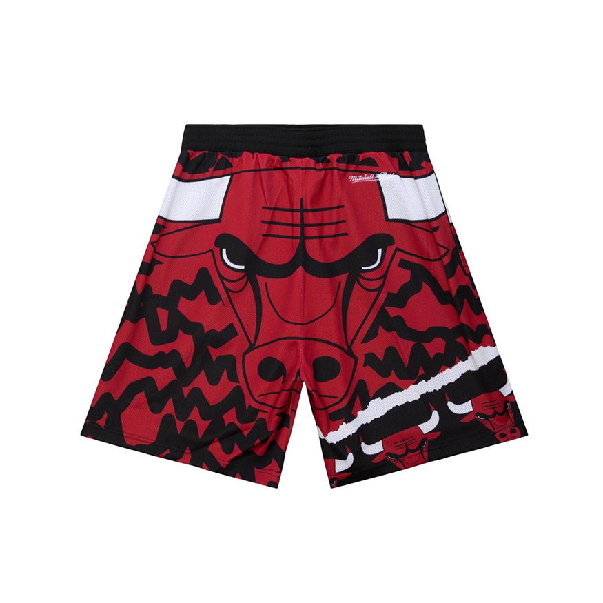 Kratke hlače Mitchell & Ness NBA Chicago Bulls Jumbotron 2.0 Sublimated Shorts Rdeča | PSHR1220-CBUYYPPPBKRD, 1