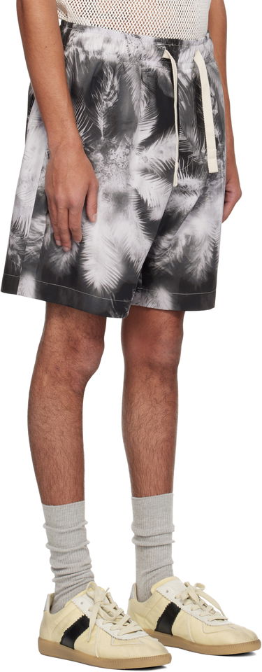 Kratke hlače Palm Angels Palm Angels Blueprint Palms Shorts Večbarvna | PMCB058S25FAB0021003, 1