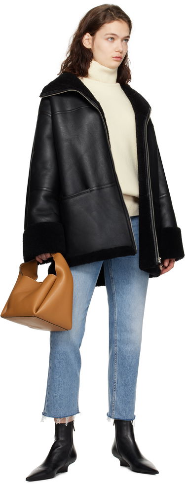 Pleteni pulover TOTEME TOTEME Double-Knit Turtleneck Sweater Bež | 251-WRT4629-YA0132, 3