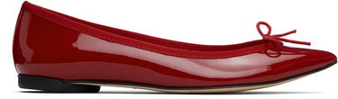 Obleke Repetto Repetto Brigitte Pointy Toe Ballerina Flats Rdeča | V1556V, 0