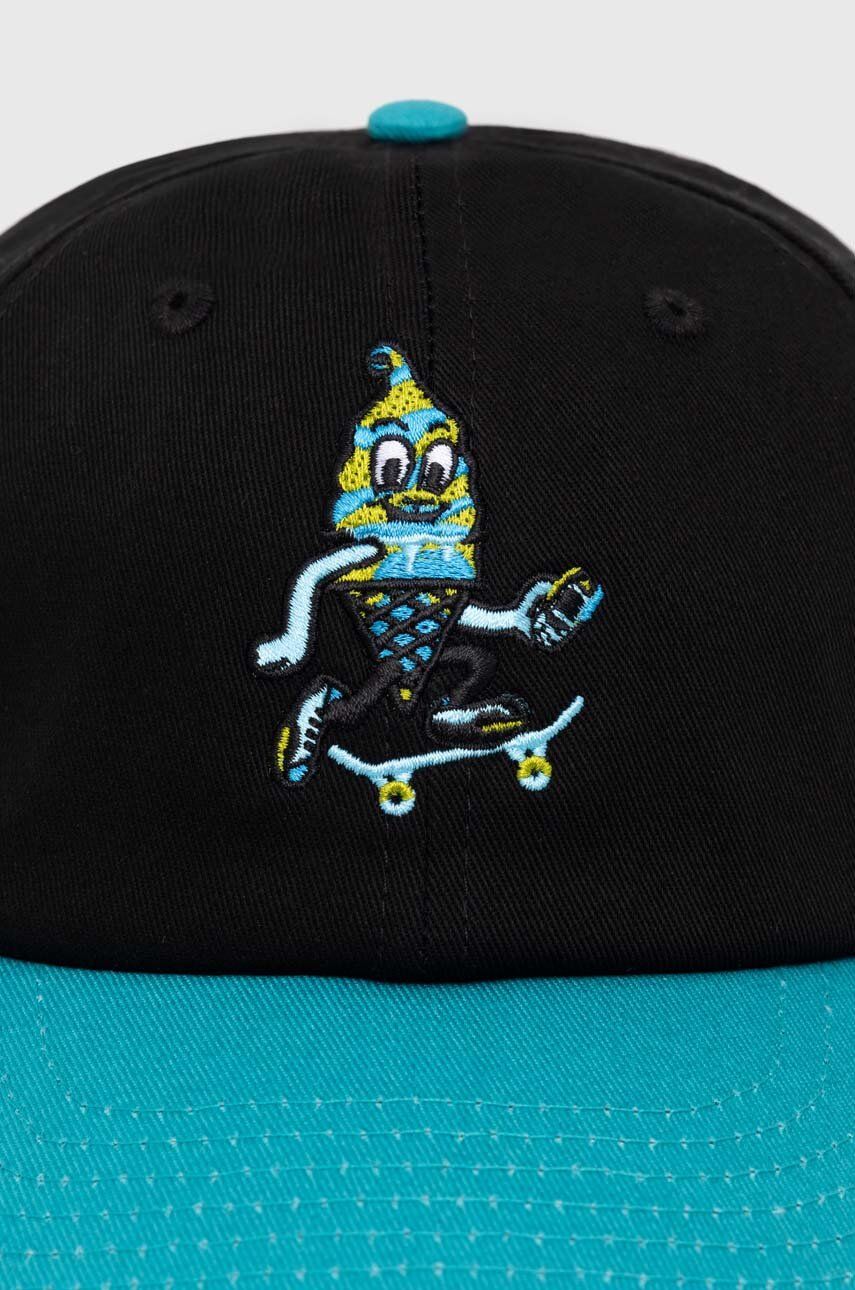 Kapa BBC IceCream ICECREAM Team EU Skate Cone Dad Cap Črna | IC24141, 1