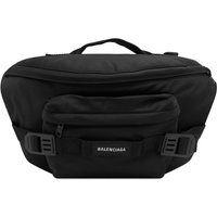 Torbice za okoli pasu Balenciaga Army Large Belt Bag Črna | 644035-2AARR-1000, 1