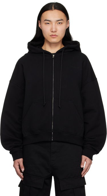 Pulover We11done We11done Twin All Around Zip-Up Hoodie Črna | WD-TJ0-25-833-U-BK, 0
