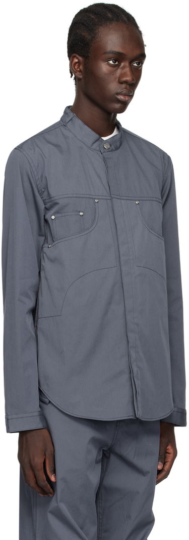 Srajce Dion Lee Rivet Denim Jacket Črna | C5040PS24, 4