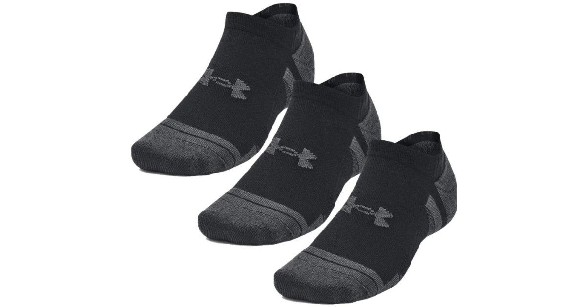 Nogavice Under Armour Perfromance Tech Socks - 3 pack Črna | 1379503-001, 1
