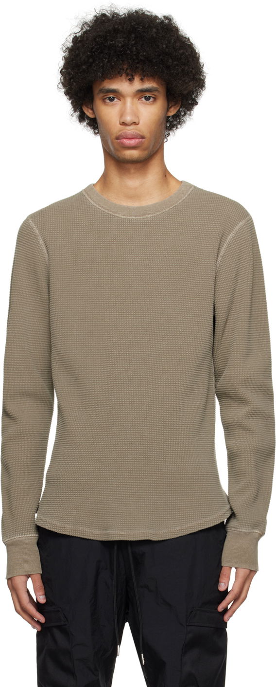 Majica John Elliott Thermal Long Sleeve T-Shirt Zelena | B265M281020A