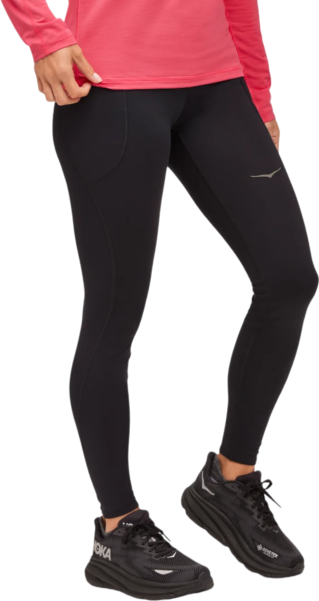 Pajkice Hoka One One ColdSnap Run Tight Leggings Črna | 1141745-blk