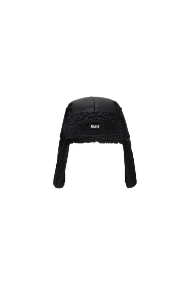 Klobuk Rains Rains Fleece Trapper Hat Črna | 20660-01, 6