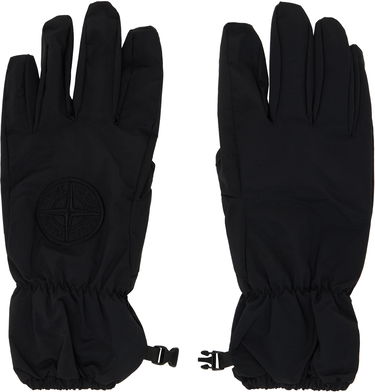 Rokavice Stone Island Embroidered Gloves Črna | 811592169, 0