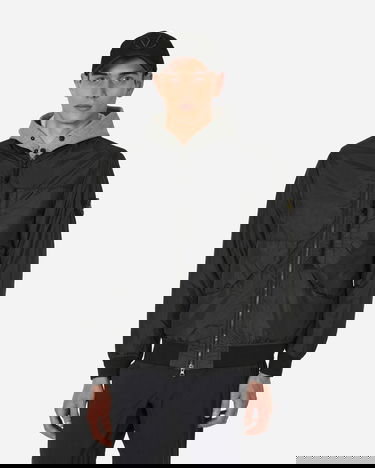 Bomber jakna Stone Island Garment Dyed Crinkle Reps PrimaLoft®-TC Bomber Črna | 791540923 V0029, 0