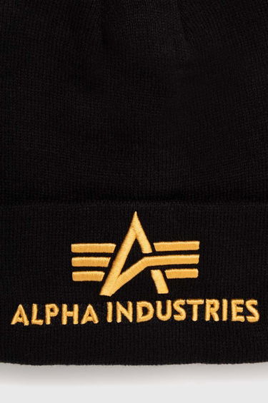 Beanie Alpha Industries 3D Beanie Črna | 168910.583, 1