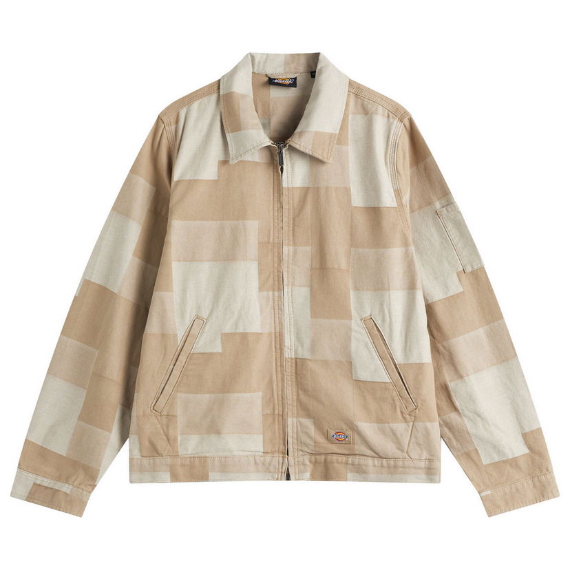 Jakna Dickies Jacquard Eisenhower Jacket, Size Large Bež | DK0A4Z750DS1-202