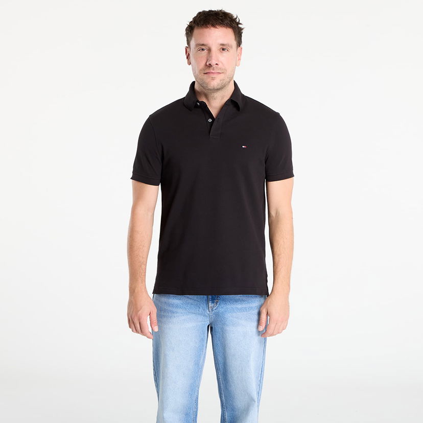 Polo majica Tommy Hilfiger Tommy Hilfiger 1985 Regular Polo Shirt Črna | MW0MW17770 BDS