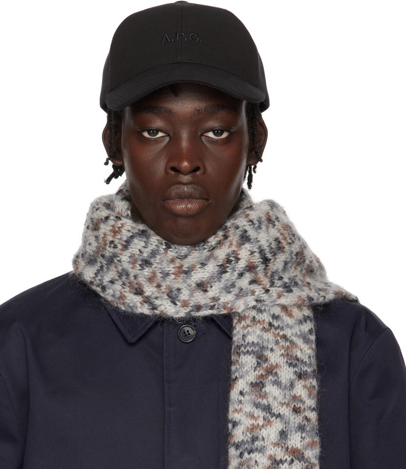 Kapa A.P.C. A.P.C. Charlie Baseball Cap Črna | COGYX-M24069