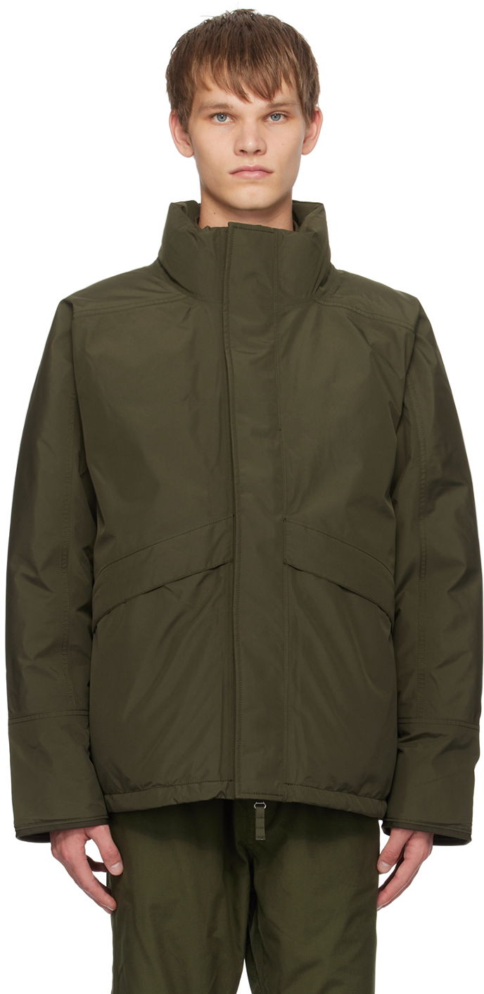 Puhovka NANAMICA Short Down Jacket Zelena | SUAF354U