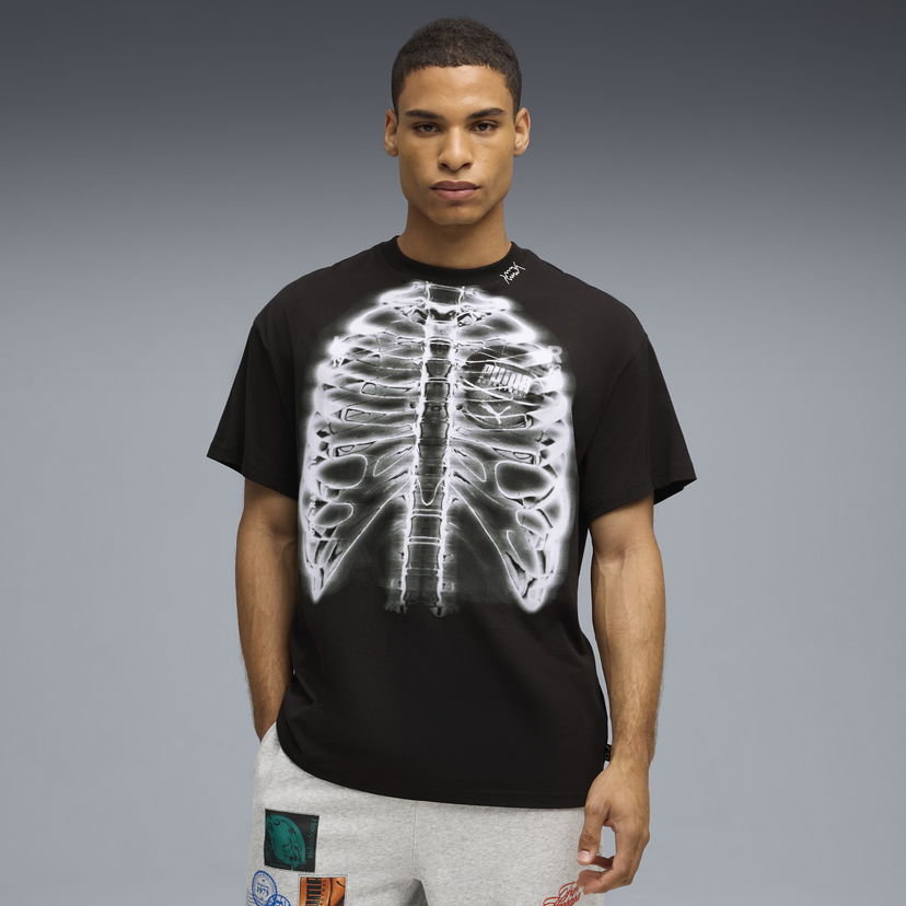 Majica Puma Hooptopia Hoopray Vision Graphic T-Shirt Črna | 632879_01