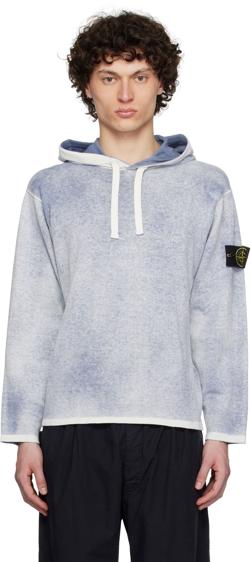 Pulover Stone Island Stone Island Raw Hand Light Reversible Hoodie Modra | K1S15 5100029 S00Z2