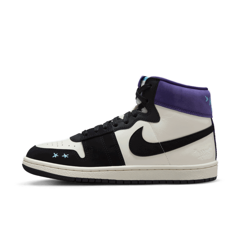 Superge in čevlji Jordan Opium x Air Ship SP "Court Purple" Črna | FQ8281-100