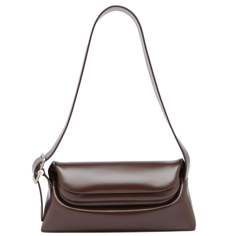 Torba za čez ramo OSOI Leather Shoulder Bag Rjava | 23SB010-16-04