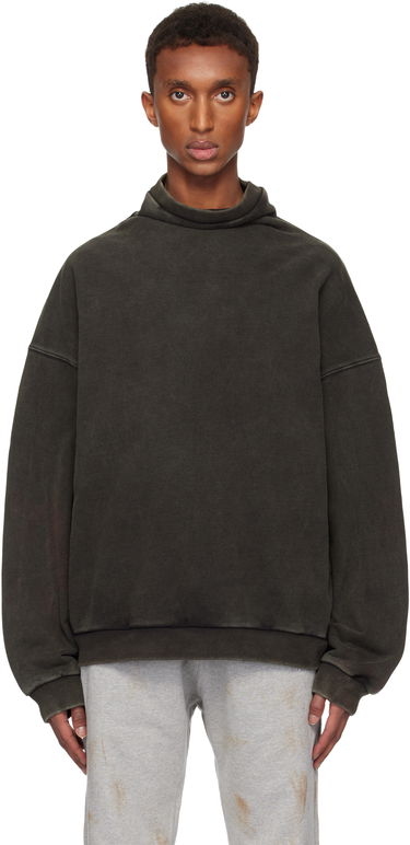 Pleteni pulover We11done Standard Logo Turtleneck Sweatshirt Zelena | WD-TS3-24-731-U-BK, 0