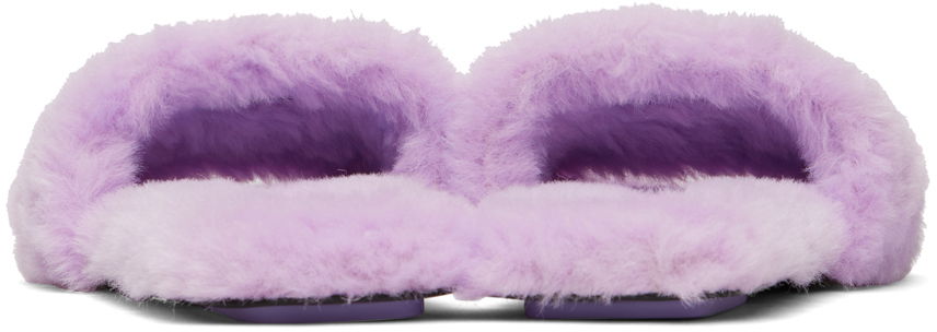 Oblačila Marc Jacobs Marc Jacobs 'The J Marc' Teddy Slides Lila | 2F3FFL112F02, 1