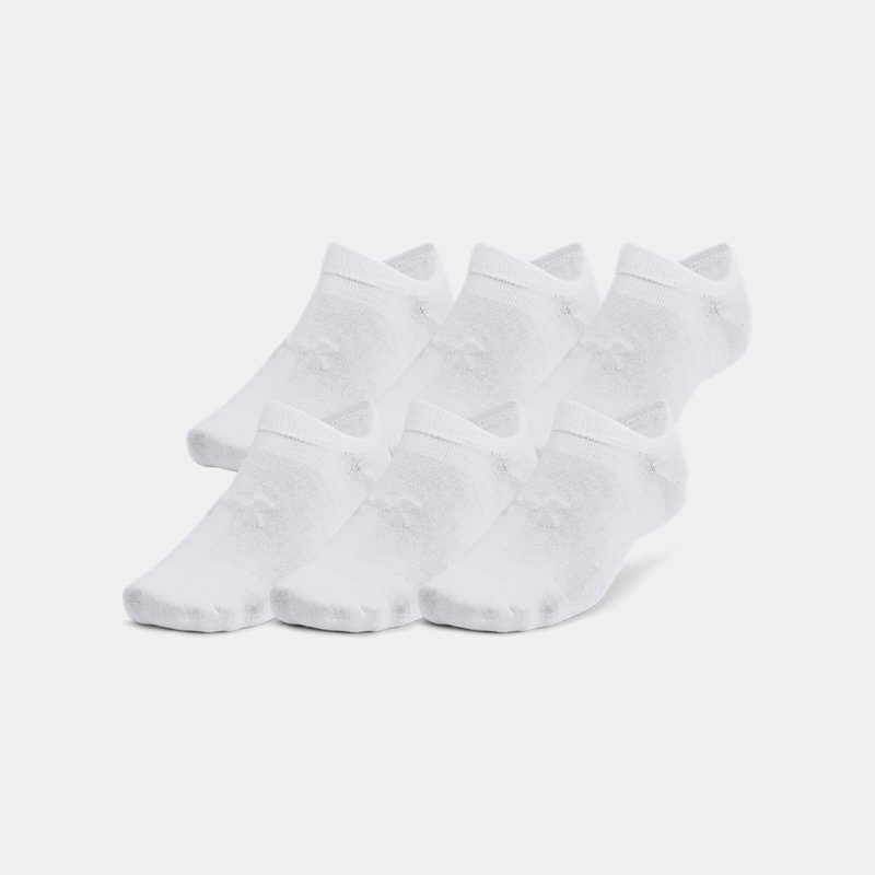 Nogavice Under Armour Socks Bela | 1382611-100, 0