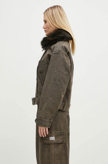 Parka KENZO Dyed Canvas Comber Jacket Zelena | FE62OU2129GK.92, 1