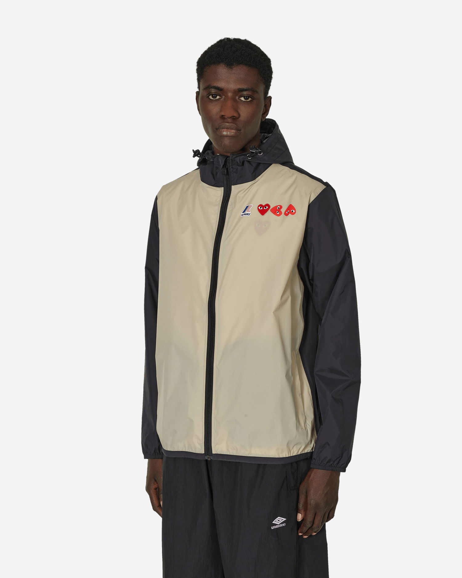 Vetrovka Comme des Garçons K-Way x Full Zip Block Colour Jacket Bež | P1J505-3, 1