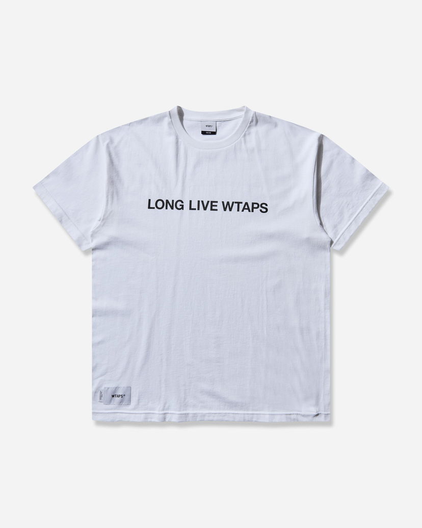 Majica WTAPS Long Live WTAPS T-Shirt Bela | 251ATDT-STM02S WHITE