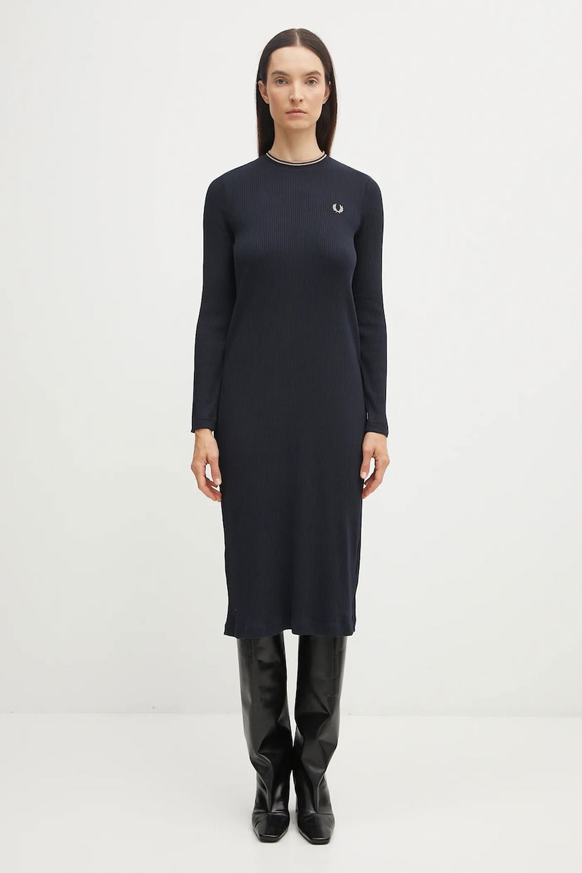 Obleke Fred Perry Fred Perry Mini Dress Mornarica | D1179