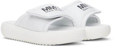 Modni dodatki Maison Margiela MM6 Maison Margiela Printed Sandals Bela | 77535, 3