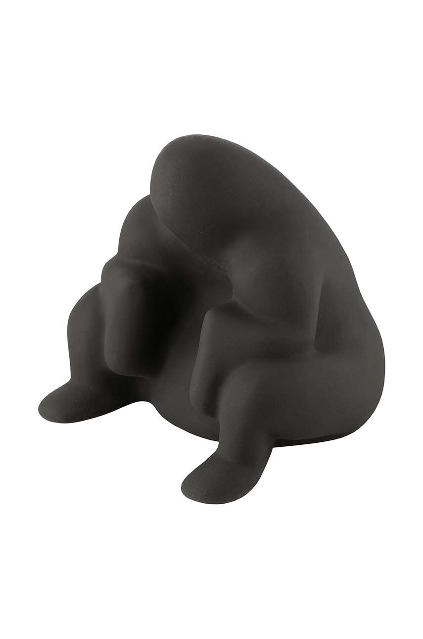 Home decor Alessi Doorstop in Thermoplastic Resin Črna | PS18.B, 0