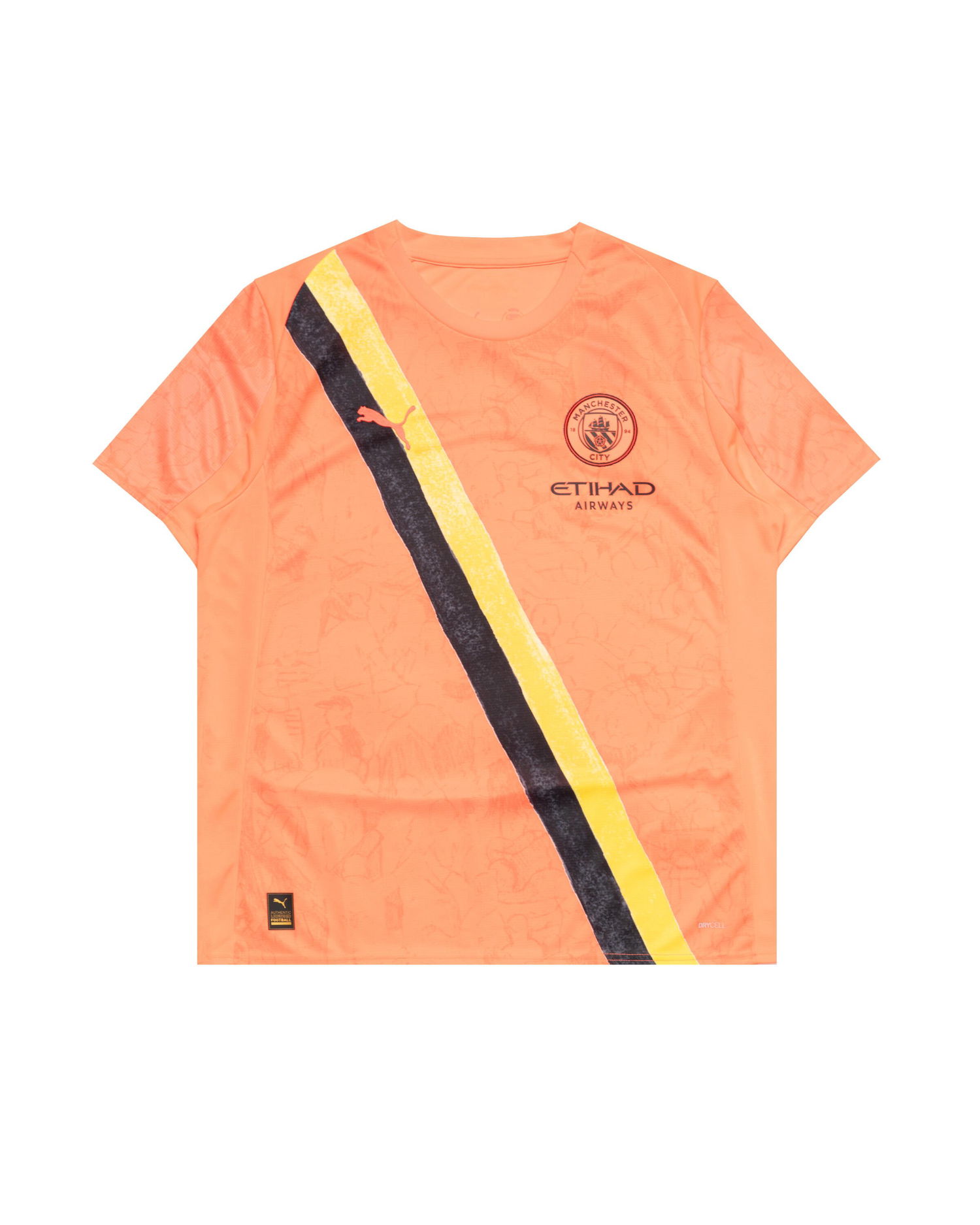 Dres Puma KIDSUPER x Manchester City Replica Jersey Oranžna | 781068-08, 0
