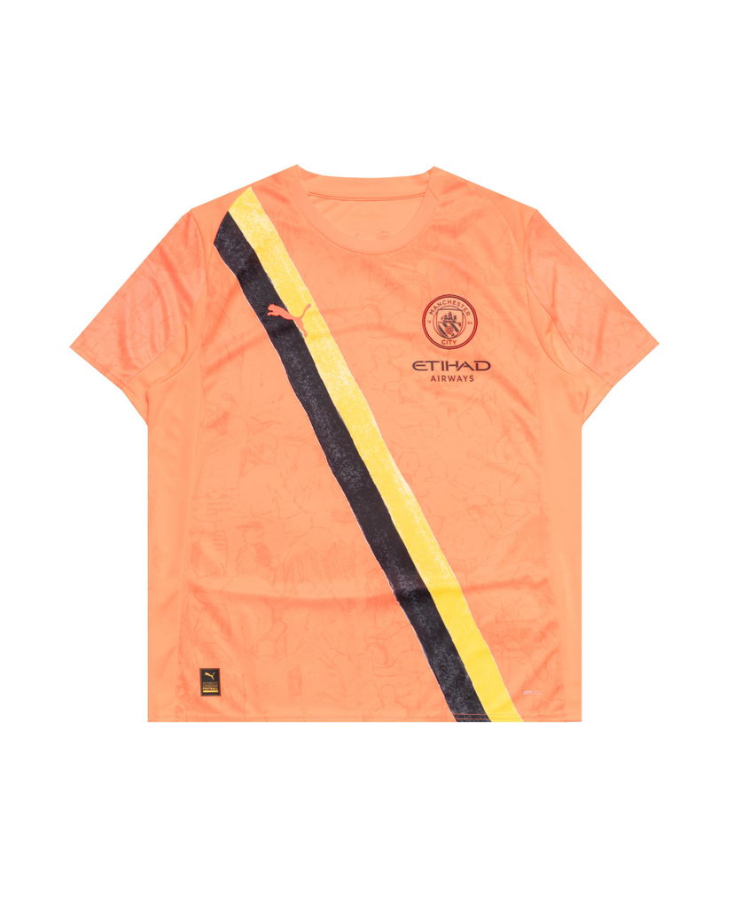 Dres Puma KIDSUPER x Manchester City Replica Jersey Oranžna | 781068-08