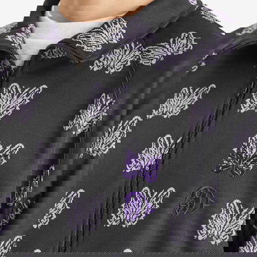 Vetrovka Needles Kae Tanaka Poly Jacquard Track Jacket, Size Large Črna | QV424, 5