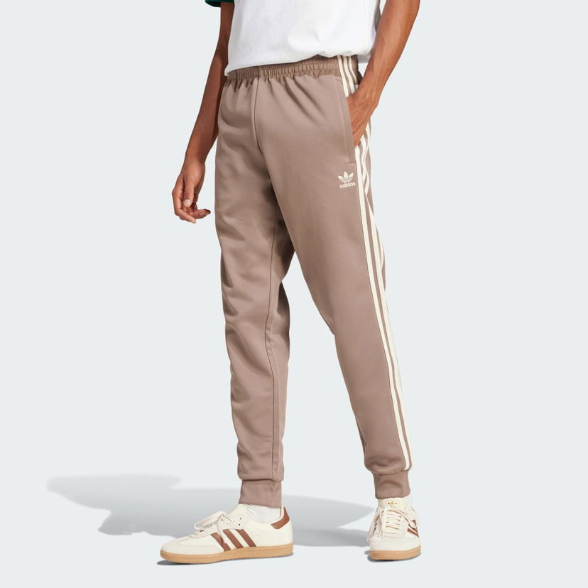 Trenirka adidas Performance Classics SST Track Pants Rjava | JP2518