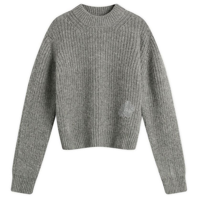 Pleteni pulover Cecilie Bahnsen Cecilie Bahnsen Bega Fisherman Knit Siva | 325KNI51001
