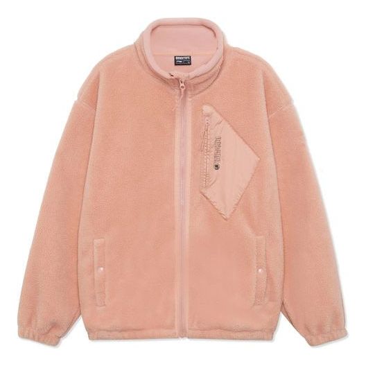 Bomber jakna Li-Ning BadFive Polar Fleece Jacket Roza | AFDR729-2