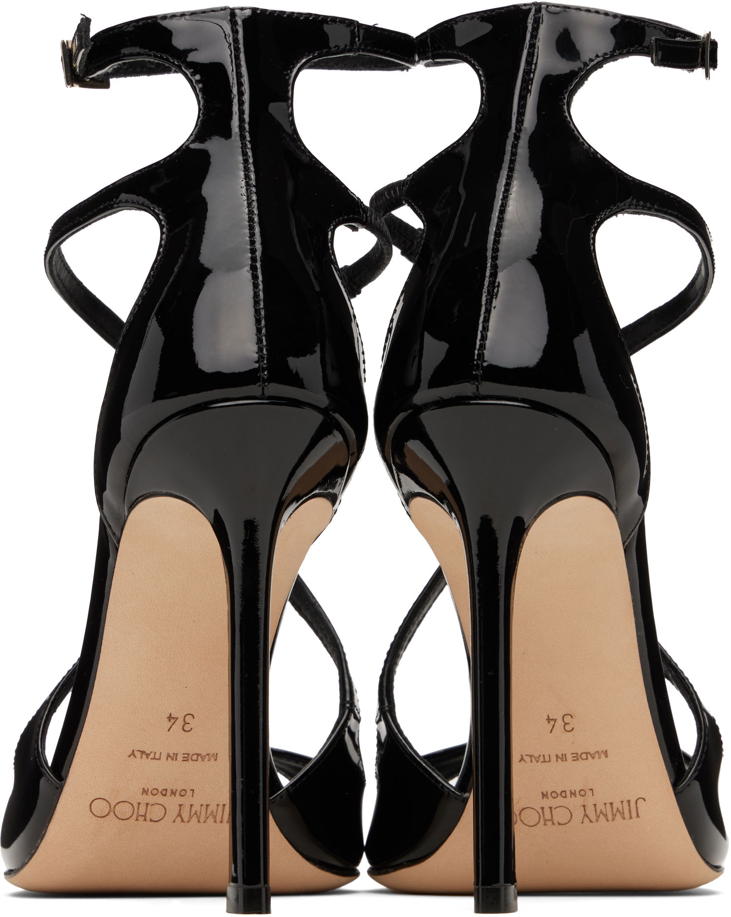 Modni dodatki Jimmy Choo Jimmy Choo Azia 110 Heeled Sandals Črna | AZIA 110, 1