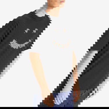 Majica Paul Smith PS Happy T-Shirt, Size Large Črna | M2R-204Z-PP5078-79, 2