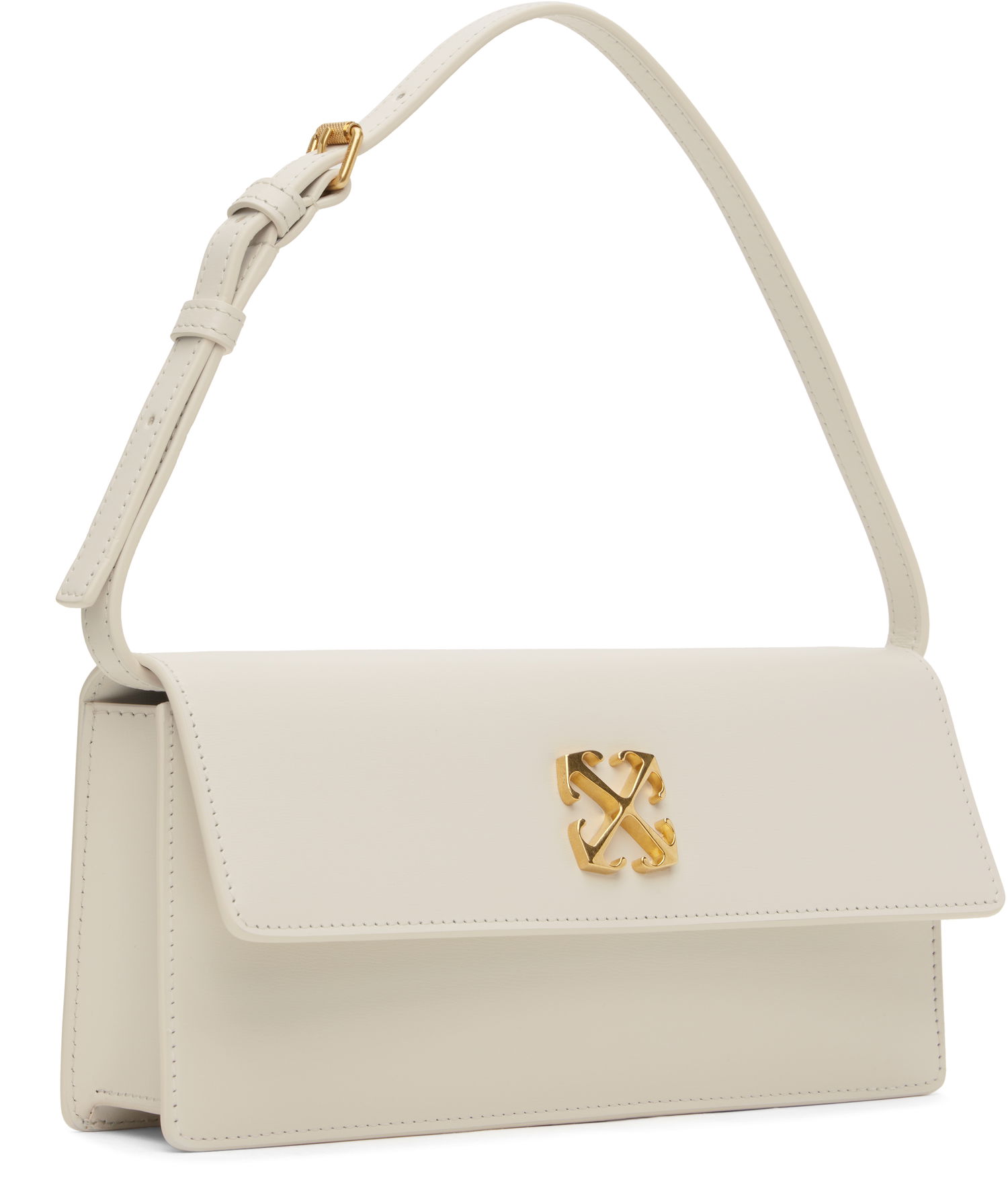 Torba za čez ramo Off-White Jitney 1.0 Shoulder Bag Bela | OWNN172C99LEA0010400, 1