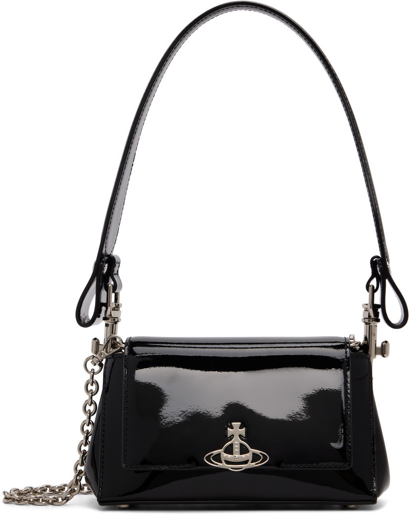 Torba za čez ramo Vivienne Westwood Vivienne Westwood Small Hazel Shoulder Bag Črna | 46030001W-L00AU-