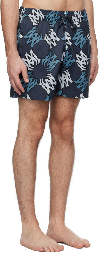 Kopalke AMIRI Quad Print Swim Shorts Rdeča | AMSWTK1027, 4