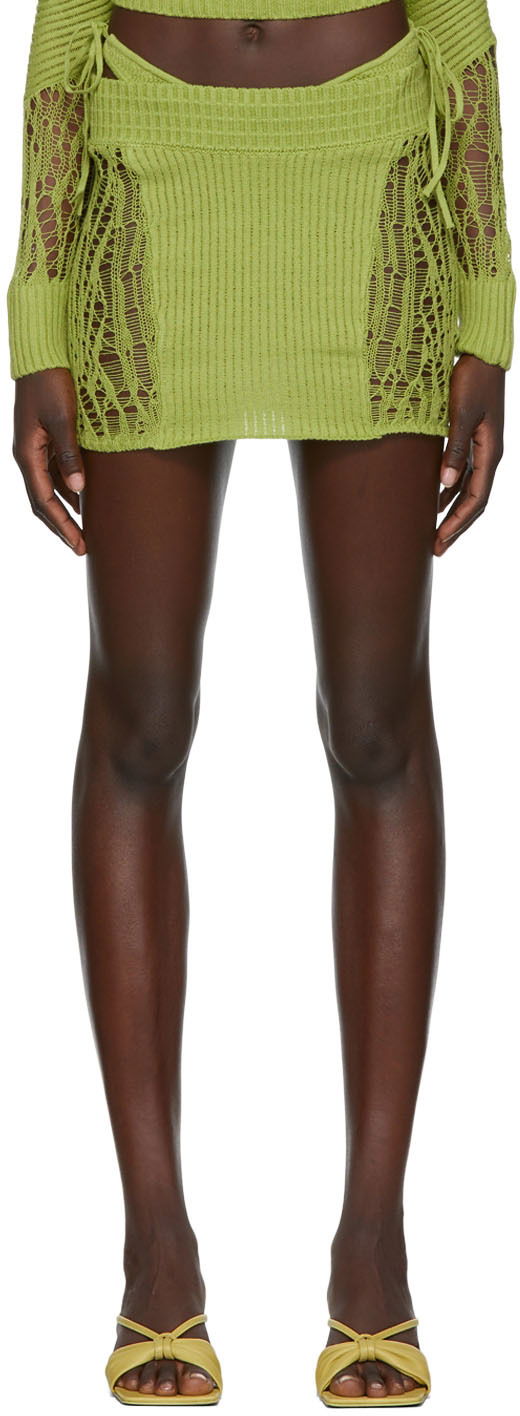 Krila GUIZIO Guizio Exclusive Miniskirt Zelena | MCMS 1