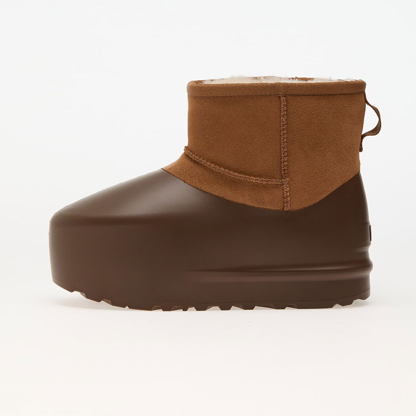 Superge in čevlji UGG Classic Mini Pumped Molded Boots Rjava | 1158370-CHE