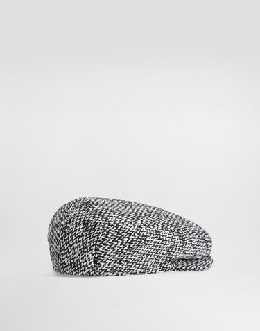 Kapa Dolce & Gabbana Dolce & Gabbana Wool Blend Dotted Flat Cap Večbarvna | GH587AFMZAJS8030, 1