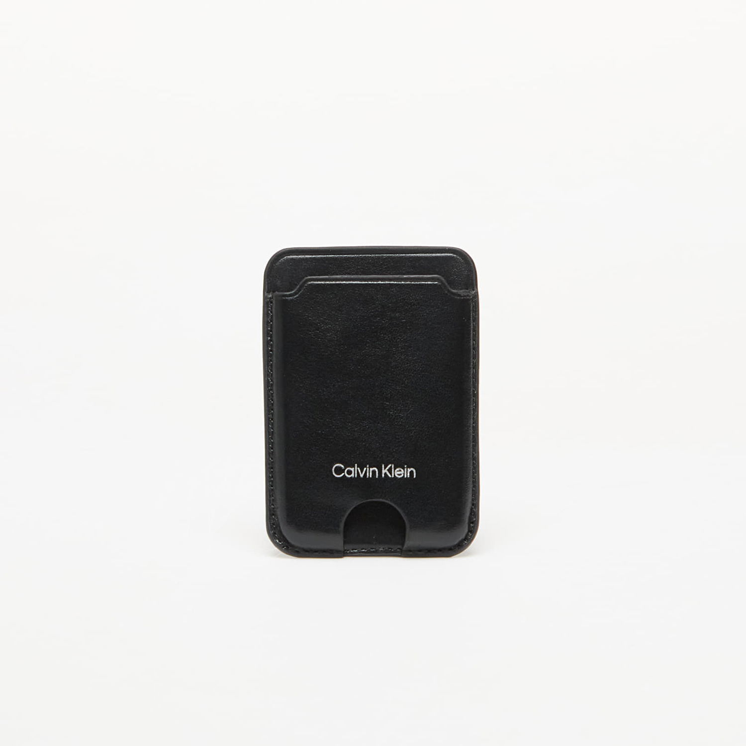 Denarnica CALVIN KLEIN Calvin Klein Jeans Tech Essential Leather Card Case Črna | LV04F1070G UB1, 0