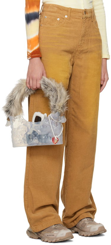 Kavbojke We11done Washed Corduroy Trousers Bež | WD-DP3-22-392-W-CM, 1