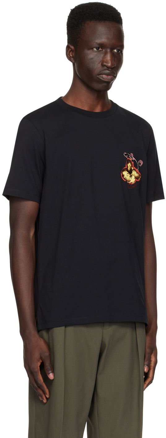 Majica Paul Smith Paul Smith Orchid Graphic T-Shirt Črna | M1R-697P-MP4286-79, 1